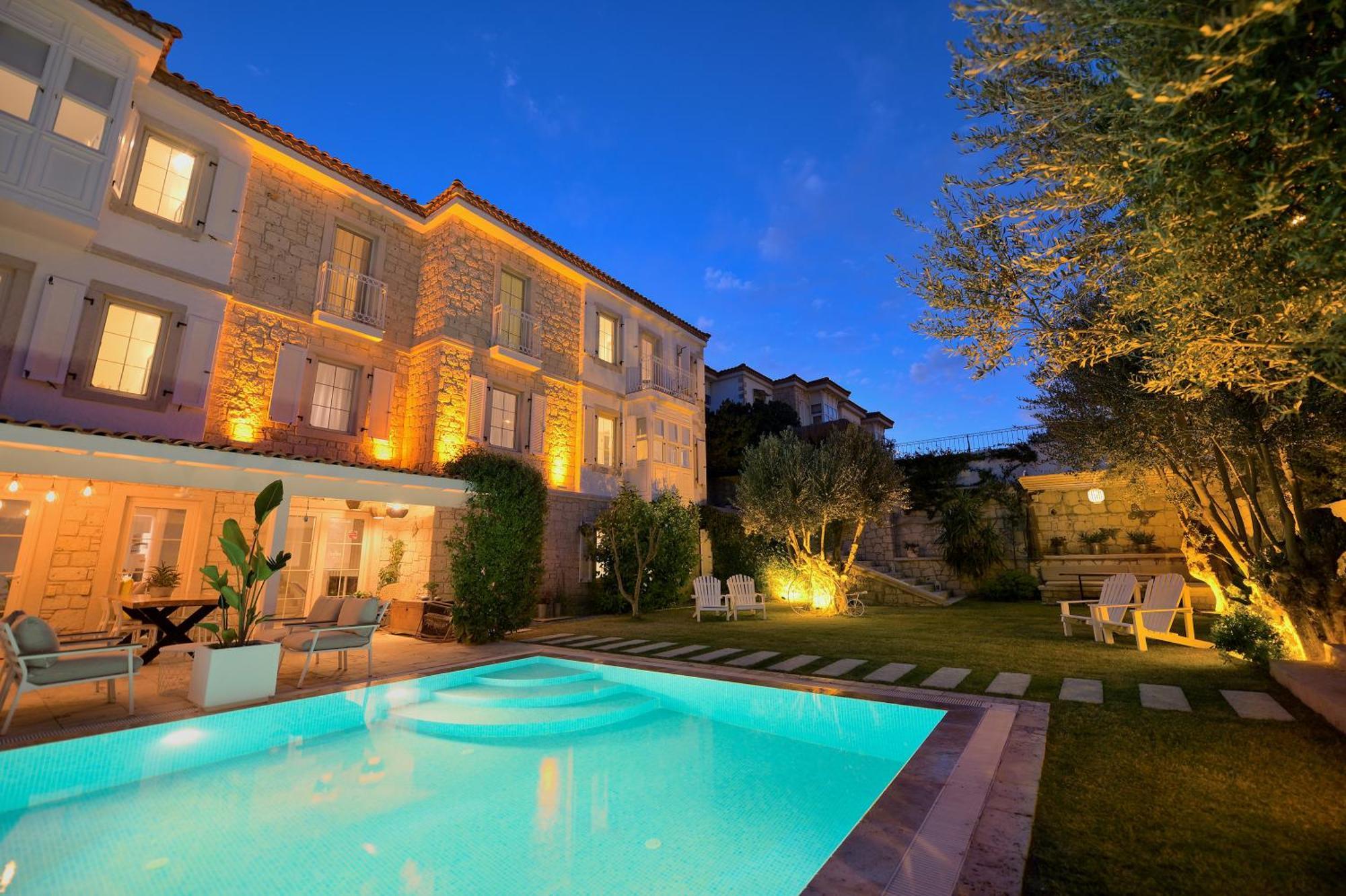 Peremere Alacati Otel Exterior foto